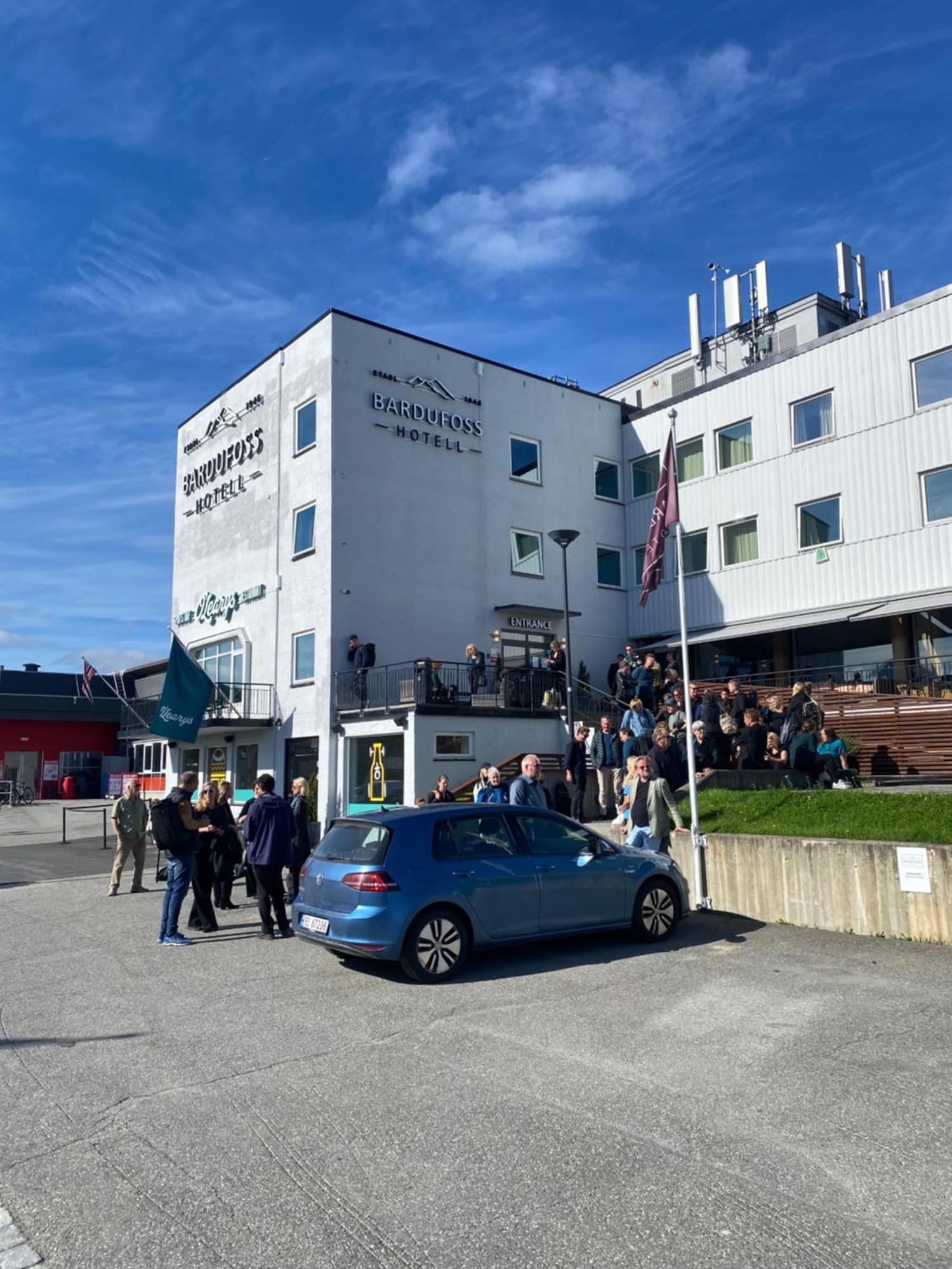 Bardufoss Hotel Exterior foto