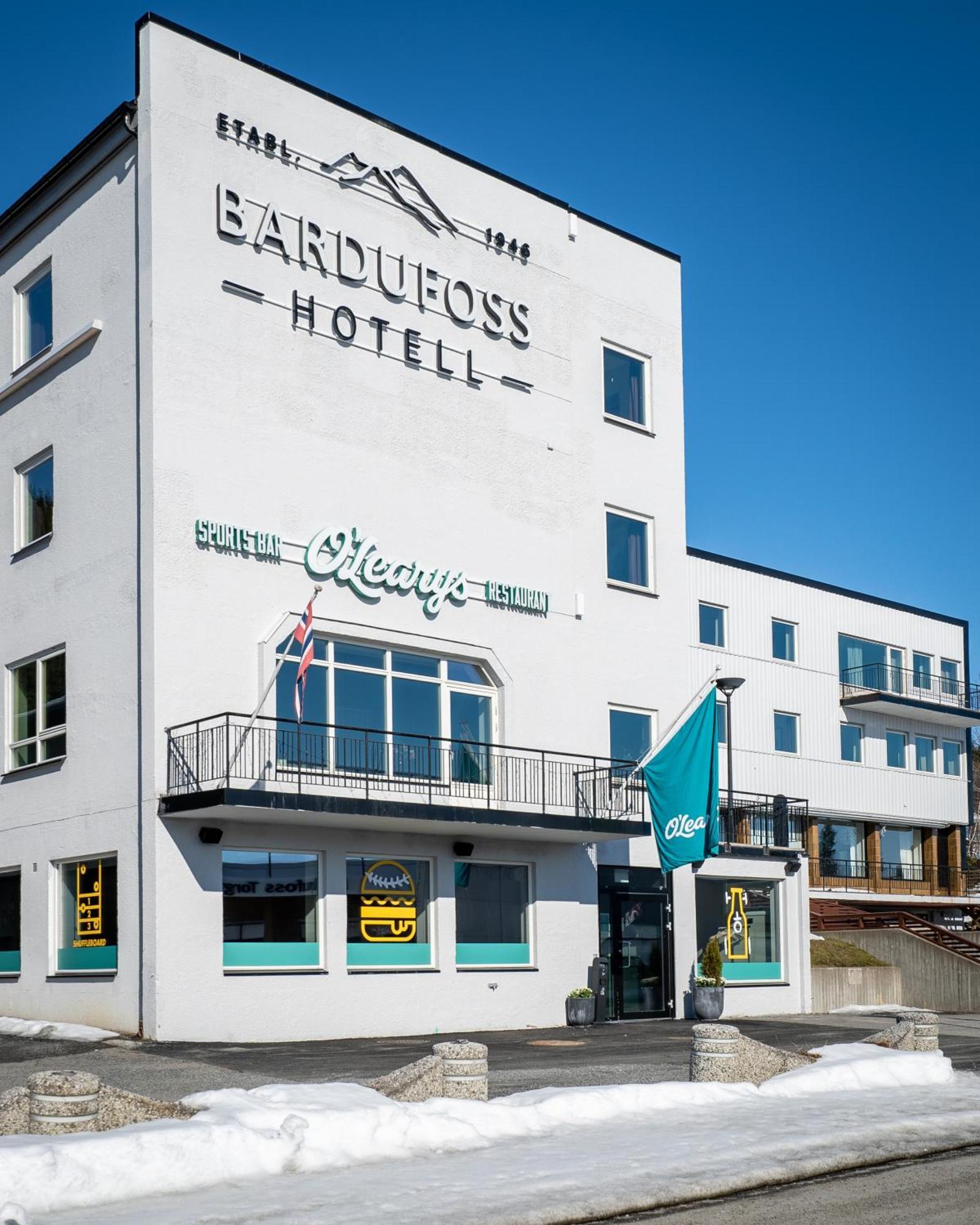 Bardufoss Hotel Exterior foto